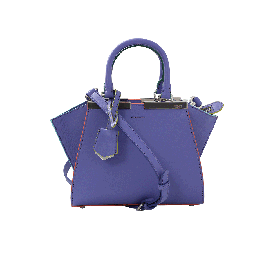 FENDI-3Jours Mini Shopper-PURPLE