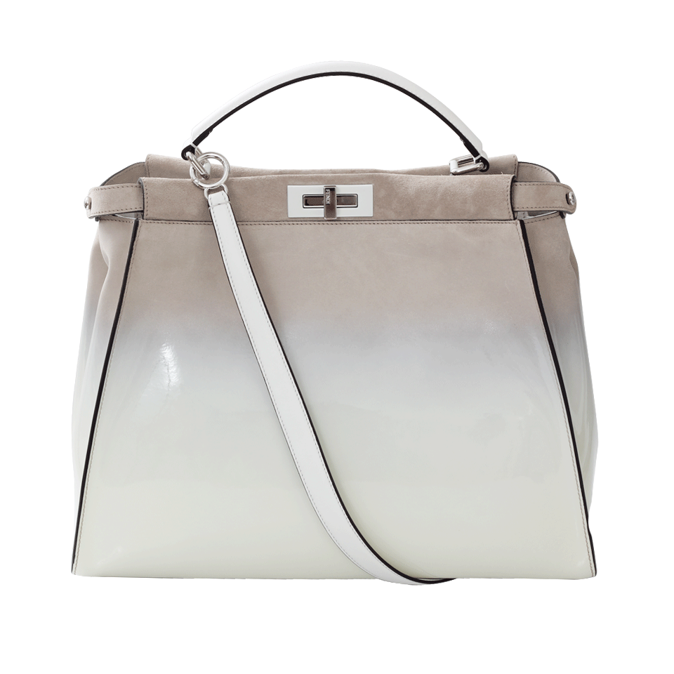 FENDI-Large Peekaboo-WHITE