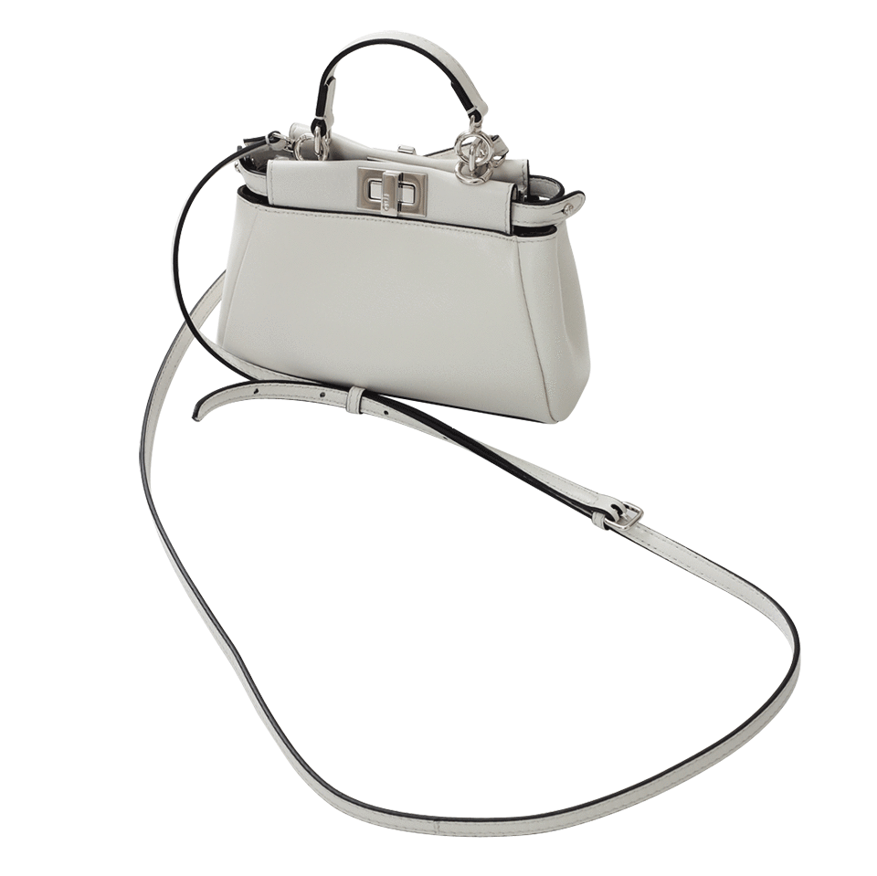 FENDI-Micro Peekaboo-WHITE