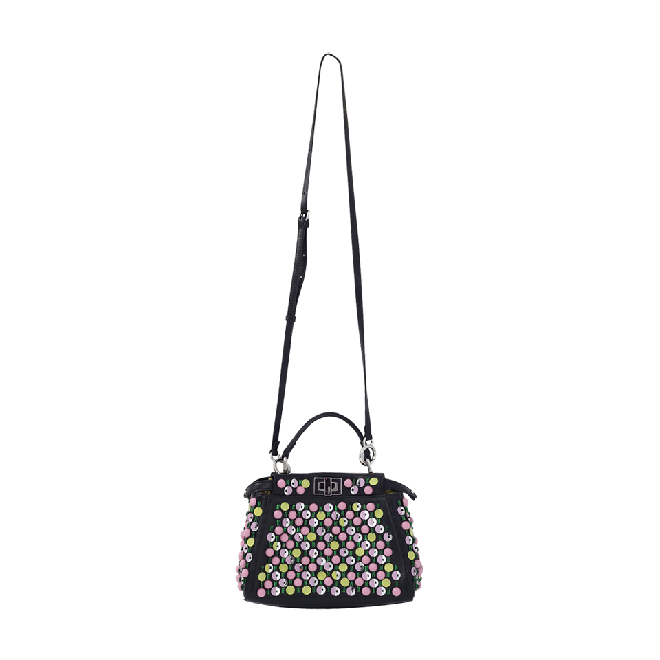 FENDI-Peekaboo Mini-BLACK