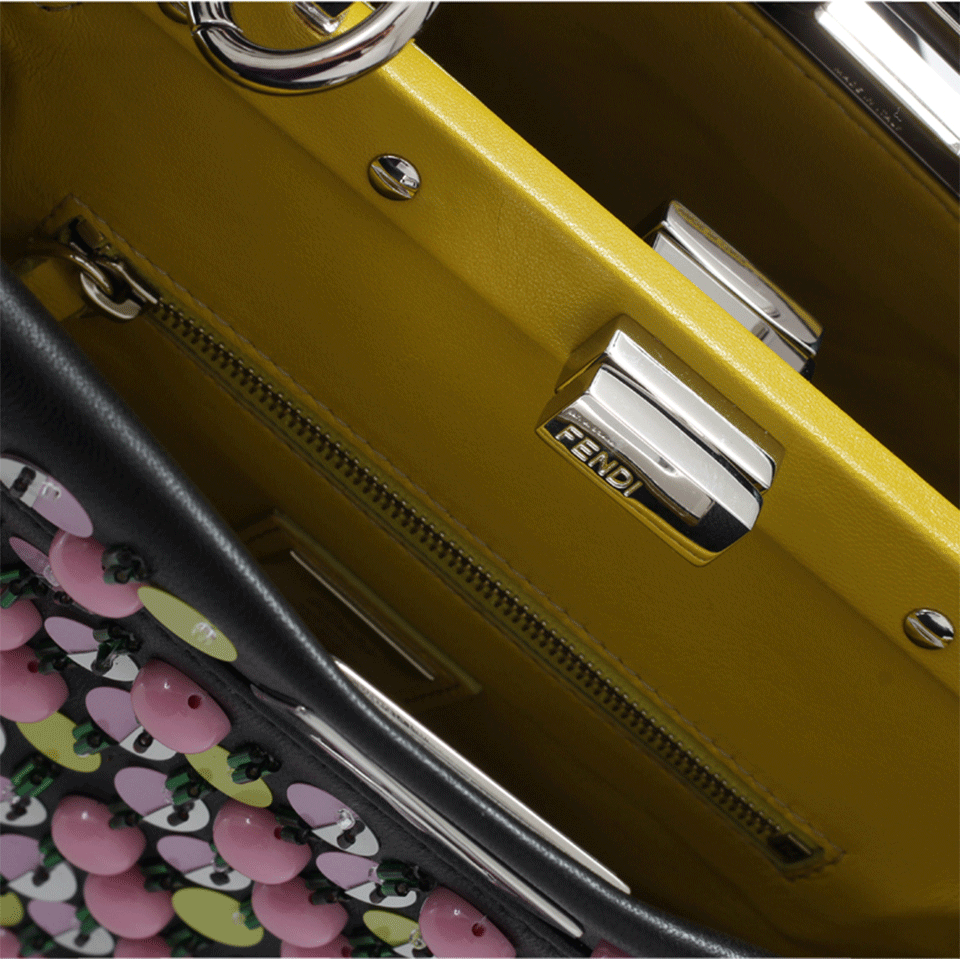 FENDI-Peekaboo Mini-BLACK