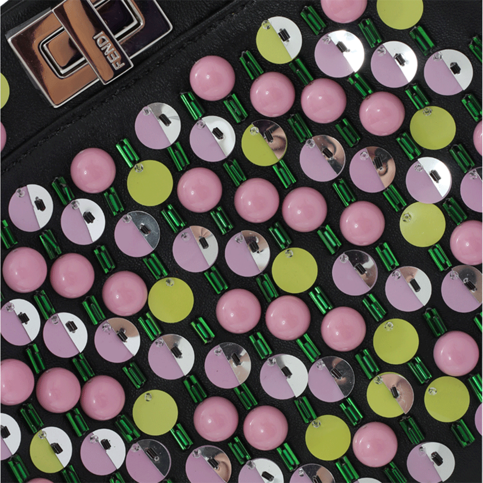 FENDI-Peekaboo Mini-BLACK