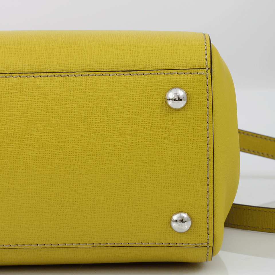 FENDI-2Jours Small Shopping Bag-CITRON