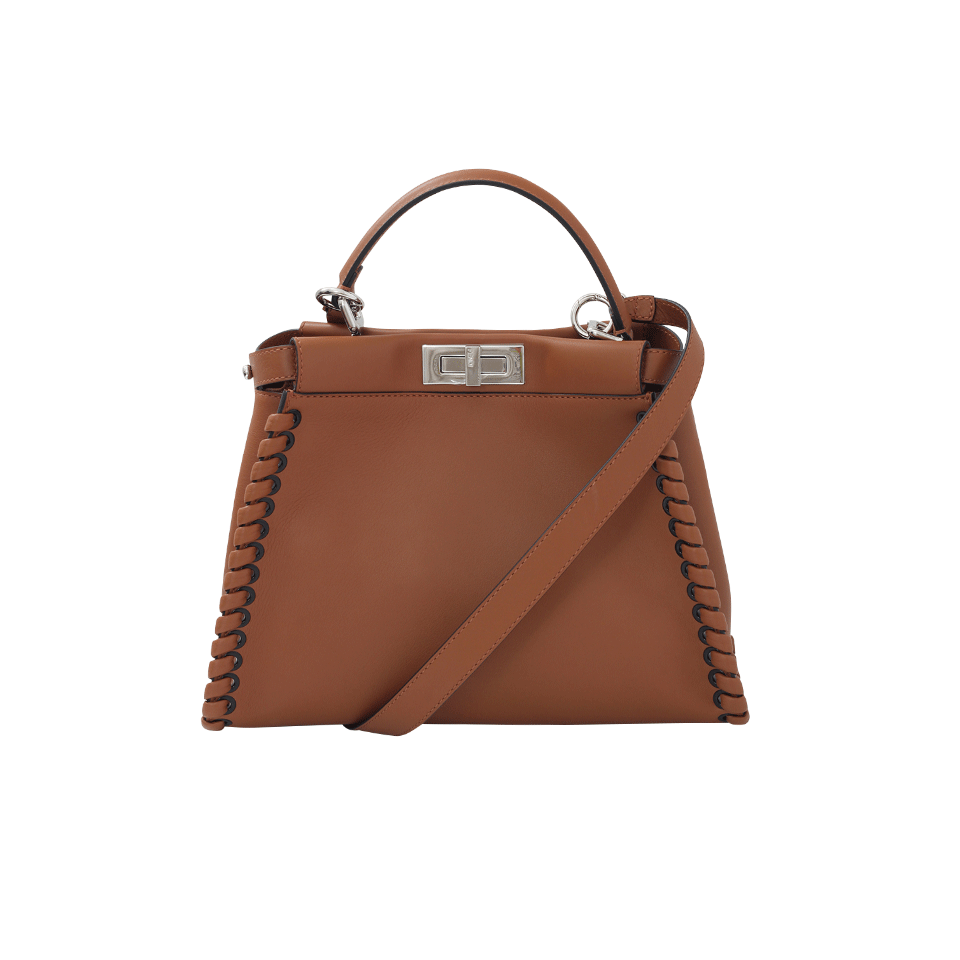 FENDI-Peekaboo Purse With Grommets-LUGGAGE