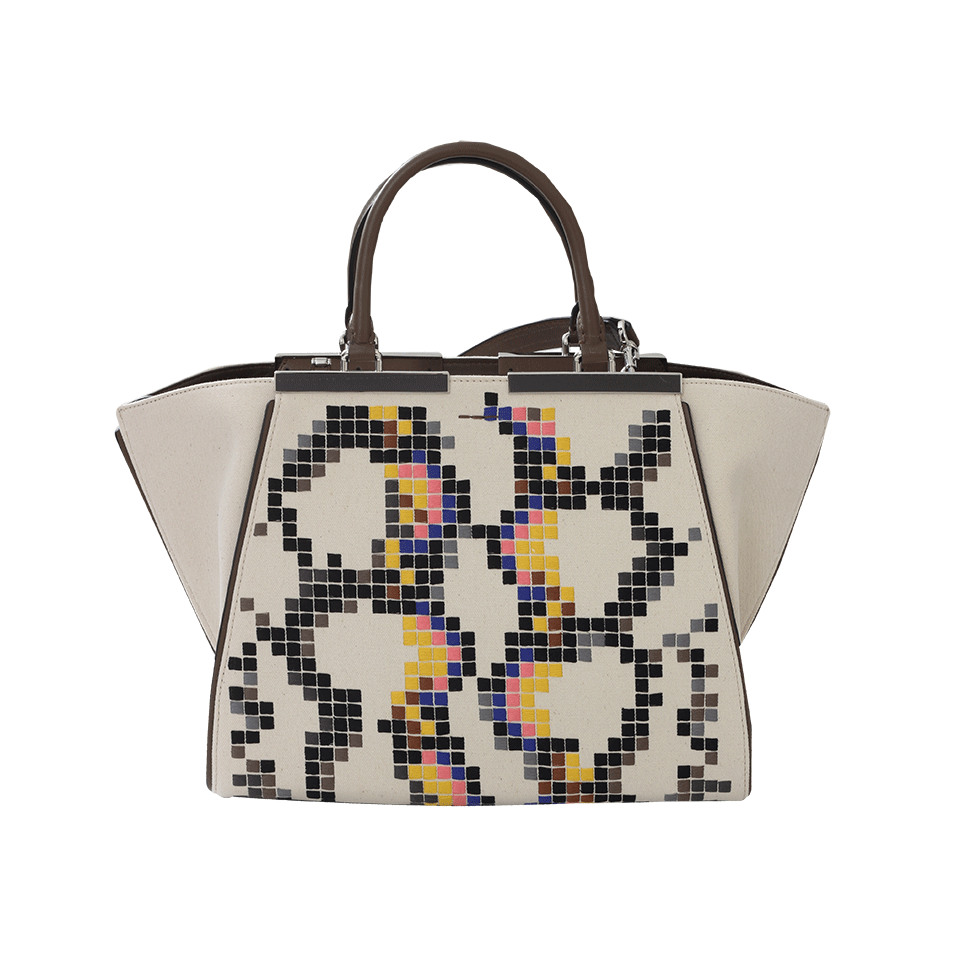 FENDI-3Jours Mini Shopper-MULTI