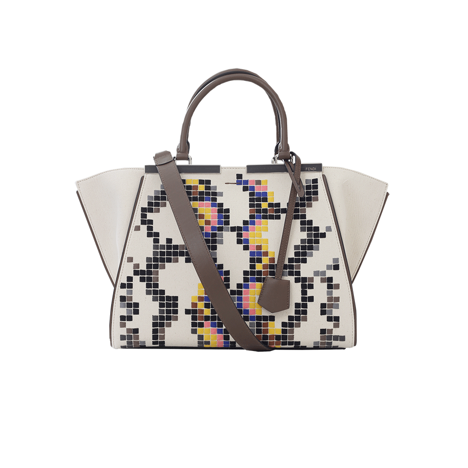 FENDI-3Jours Mini Shopper-MULTI