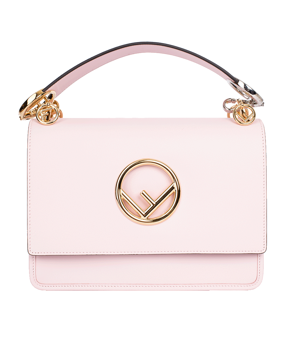 FENDI-Kan I Logo Top Handle Bag-PEONIA