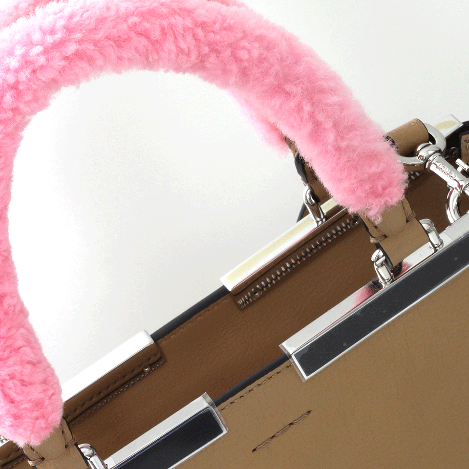 FENDI-Petite 3Jours Shopper-BEIGEPNK