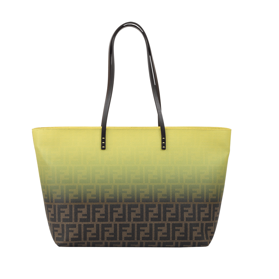 FENDI-Roll Shopping Bag-CITRON