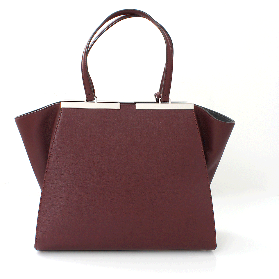 FENDI-2Jours Grande Shopping Bag-WINE