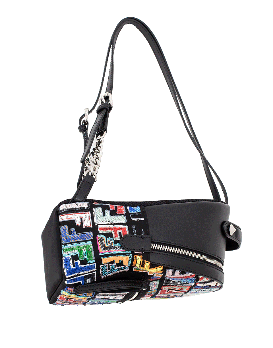 FENDI-Mini Backpack-BLACK