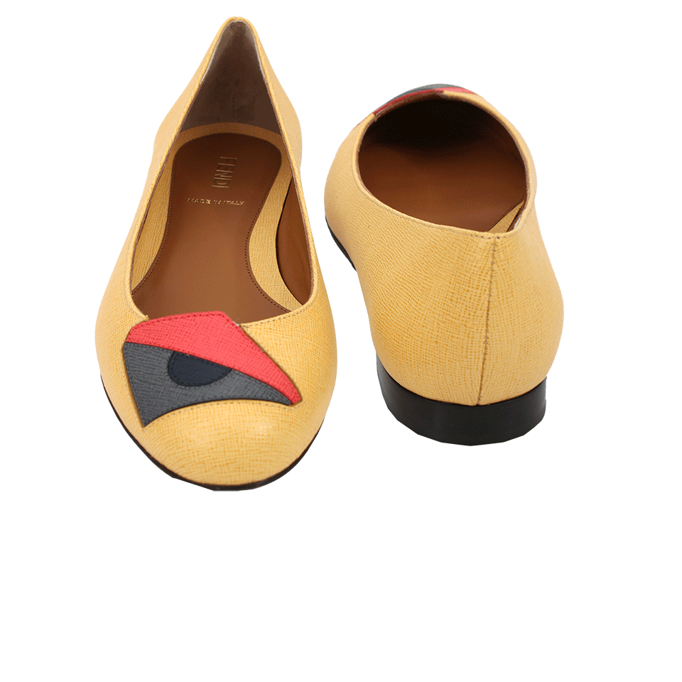 FENDI-Sculpted Ballerina Flat-