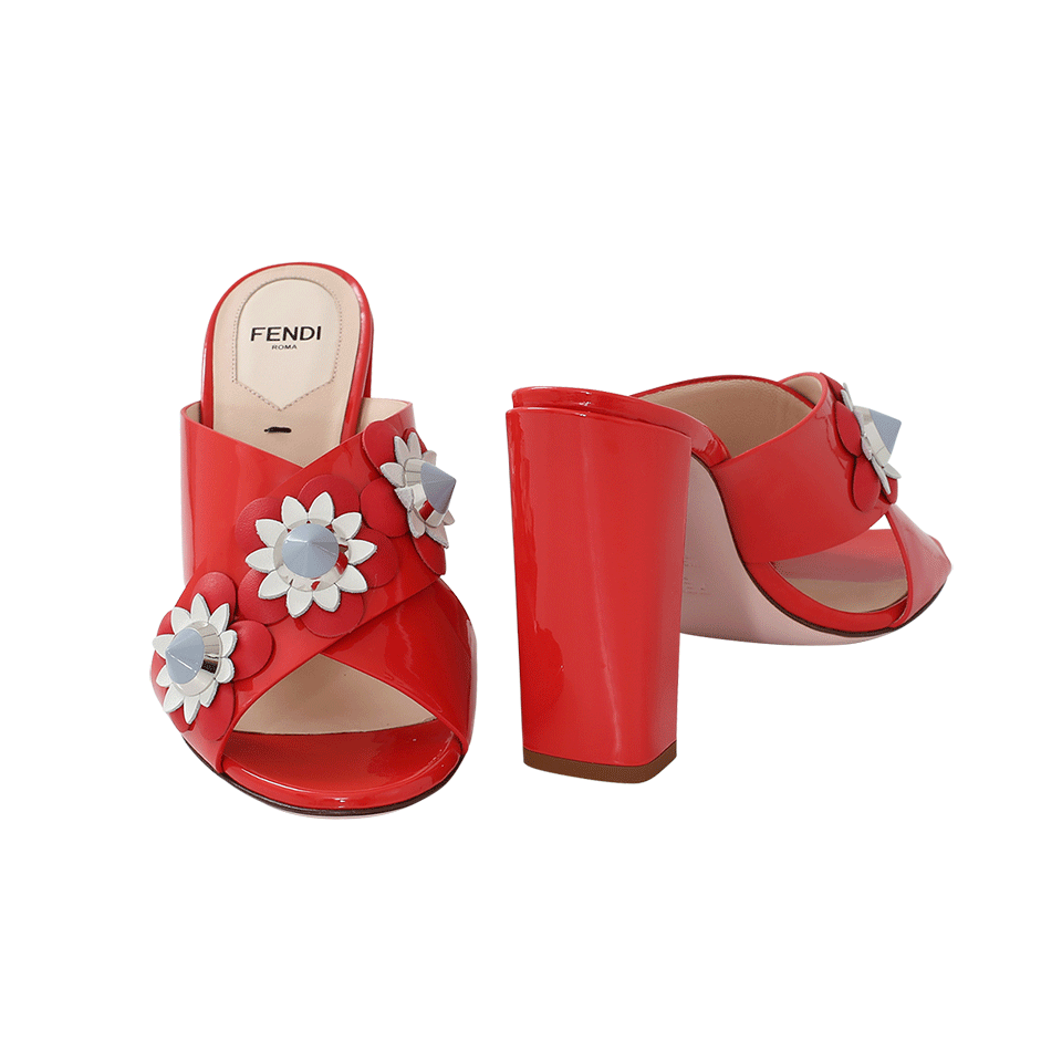 FENDI-Flowerland Mule-