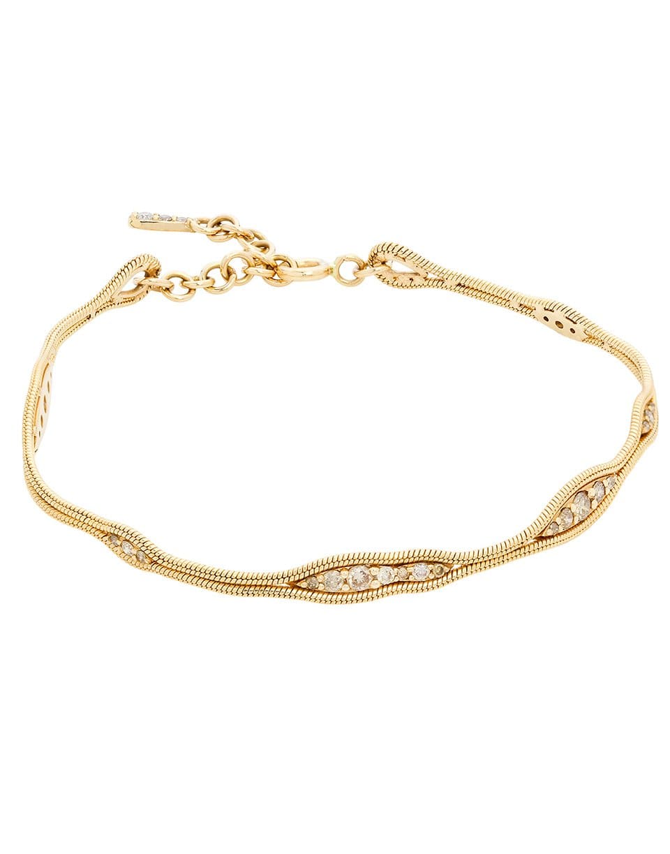 FERNANDO JORGE-Fluid Diamonds Bracelet-