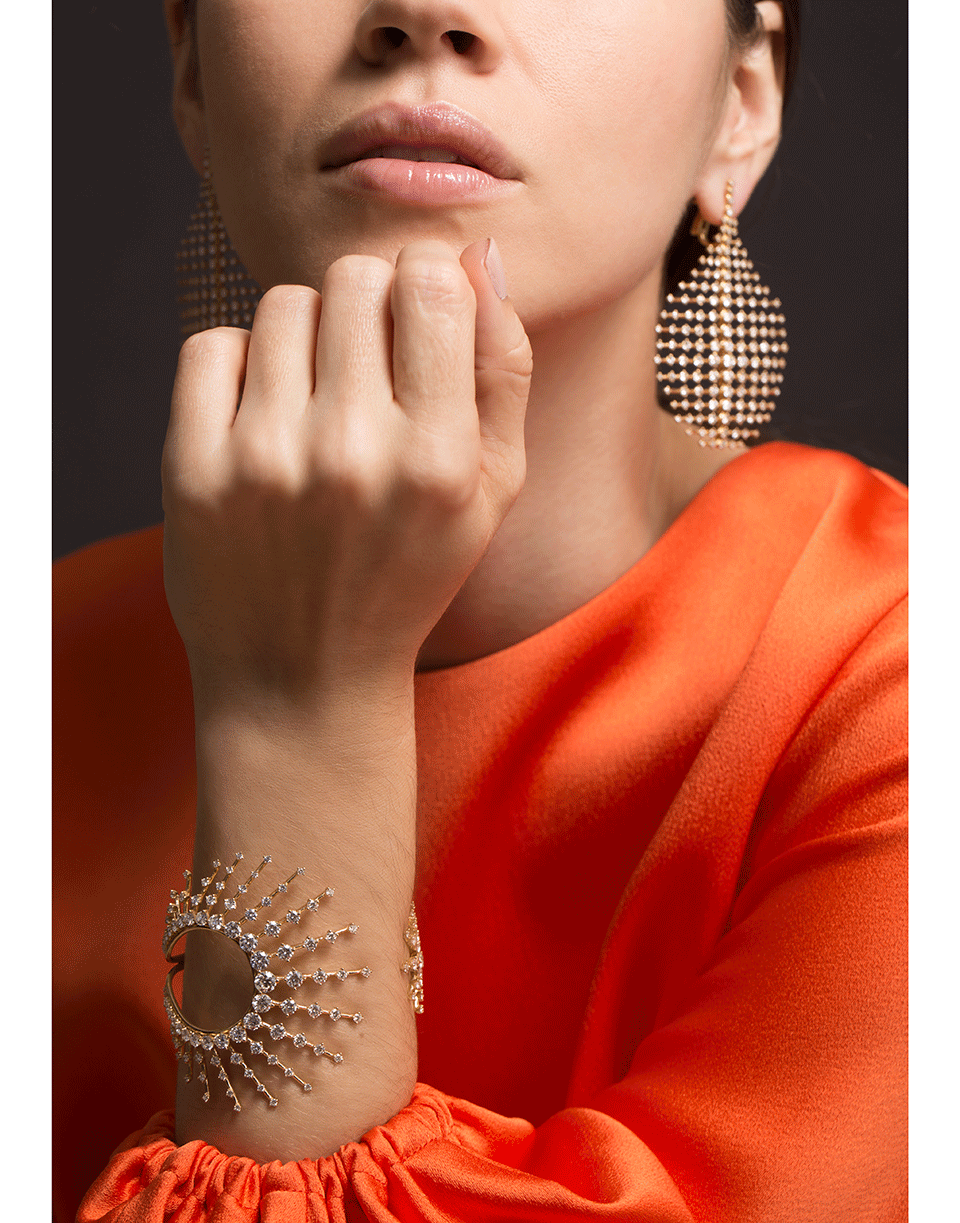 FERNANDO JORGE-Clarity Diamond Bracelet-ROSE GOLD