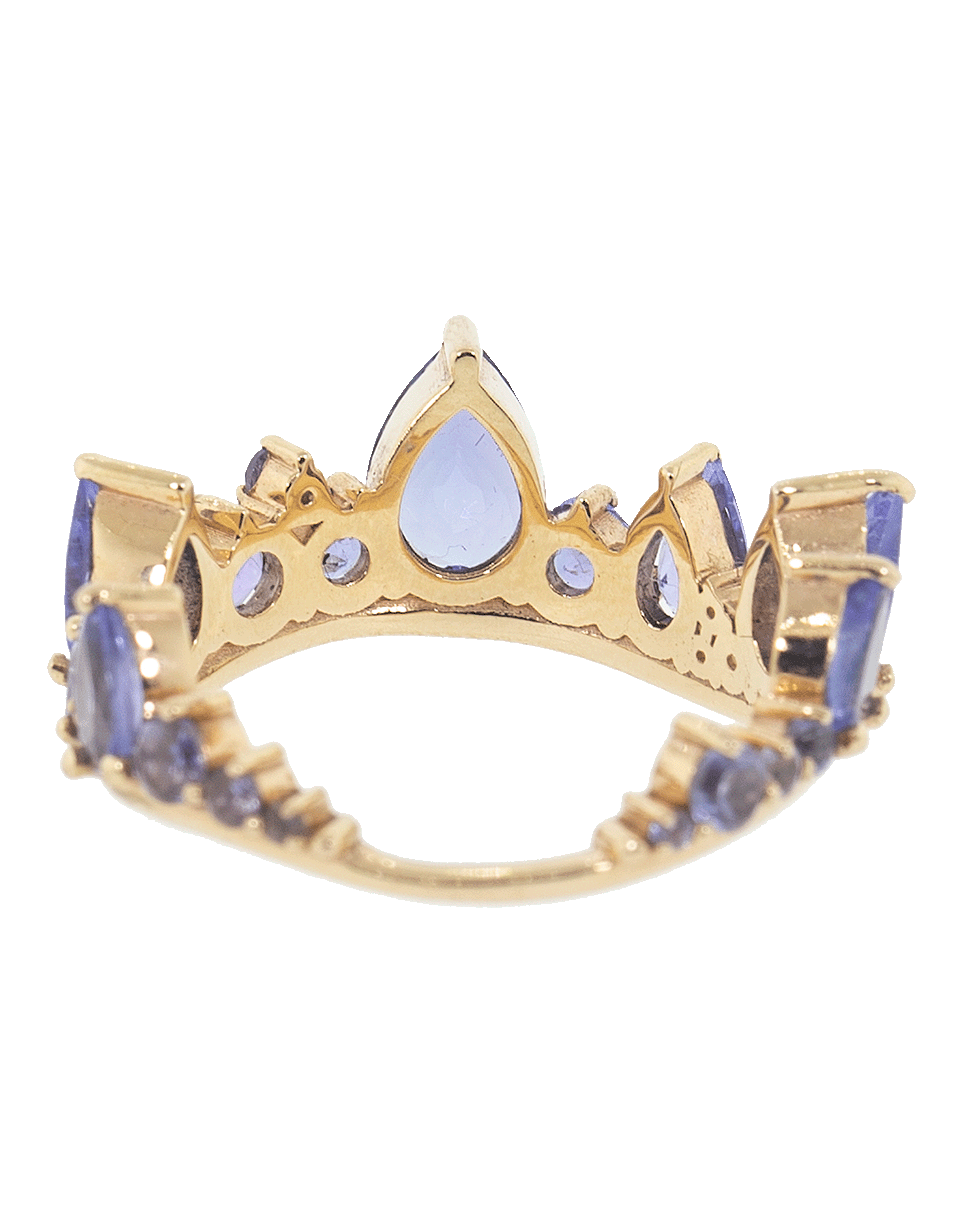 FERNANDO JORGE-Tanzanite Electric Crown Ring-ROSE GOLD