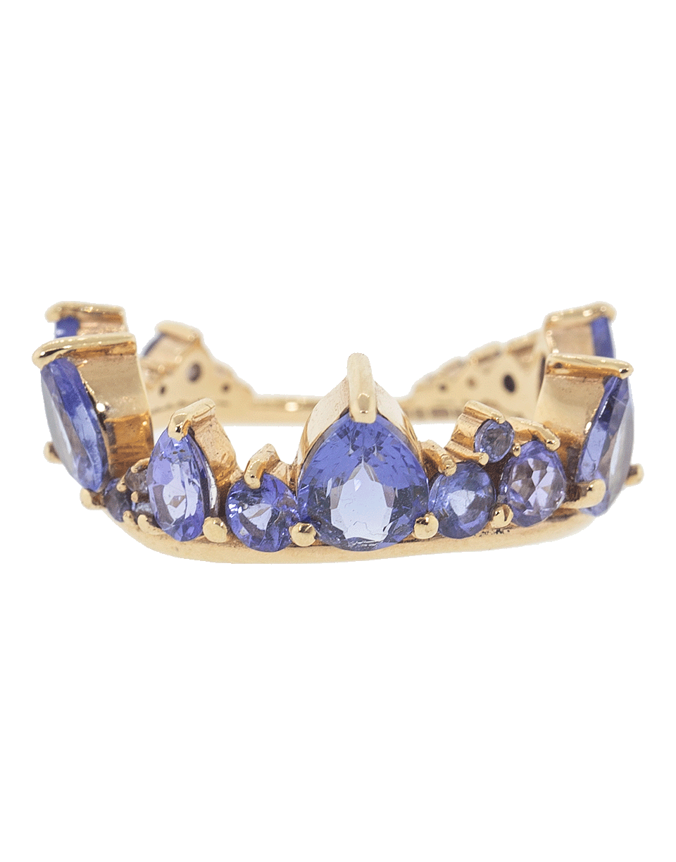FERNANDO JORGE-Tanzanite Electric Crown Ring-ROSE GOLD