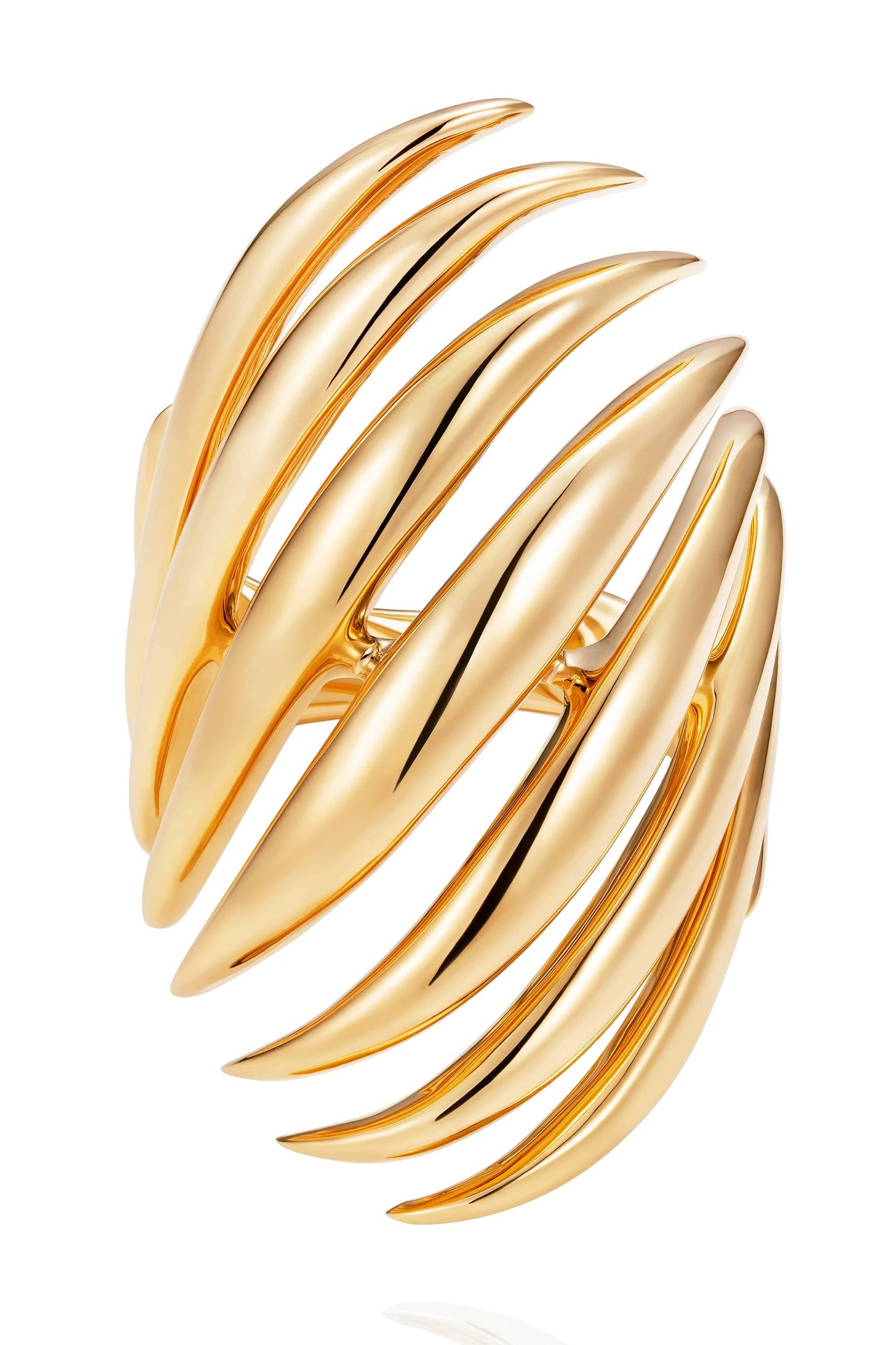 FERNANDO JORGE-Flame Ring-YELLOW GOLD