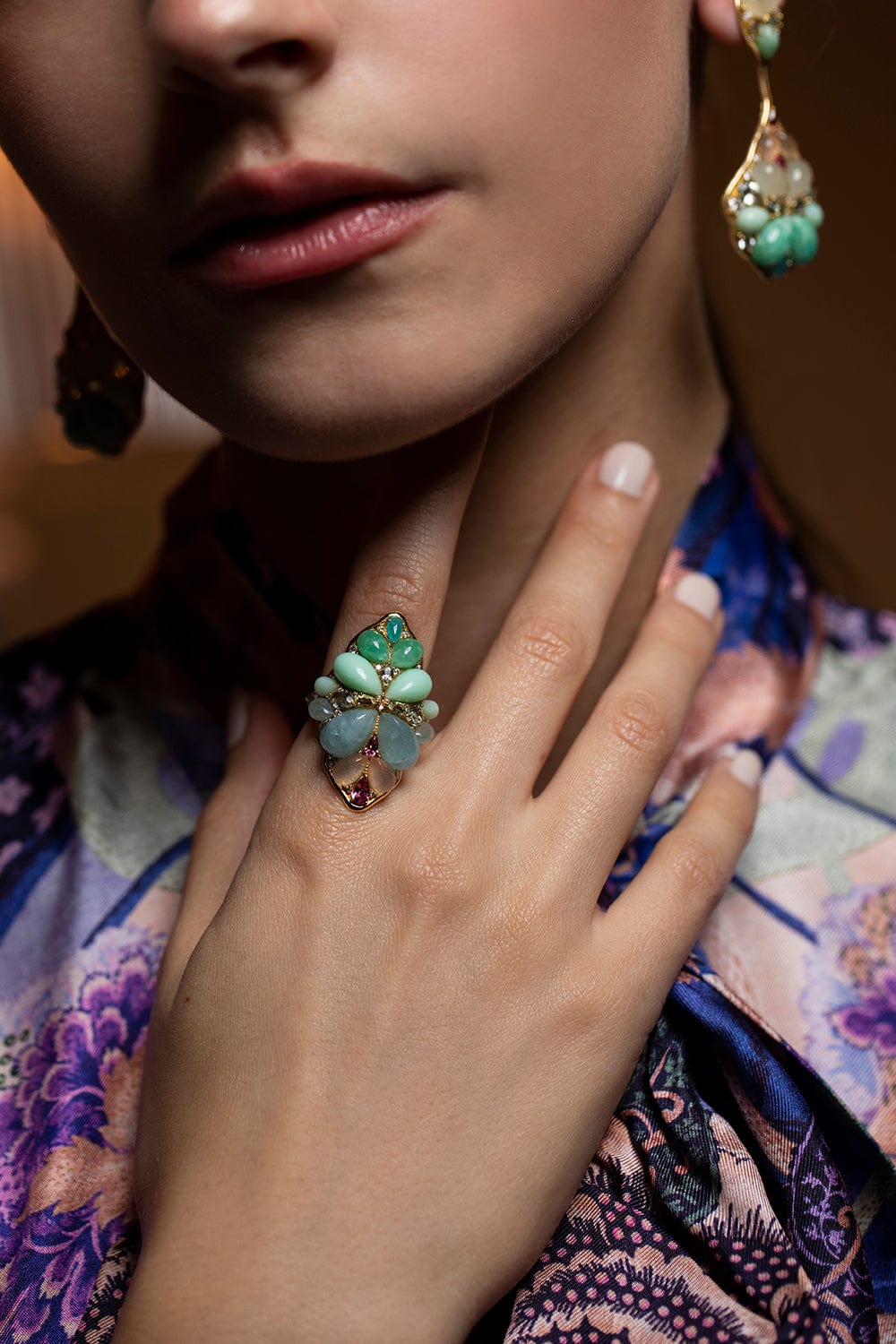 FERNANDO JORGE-Blossom Ring-YELLOW GOLD