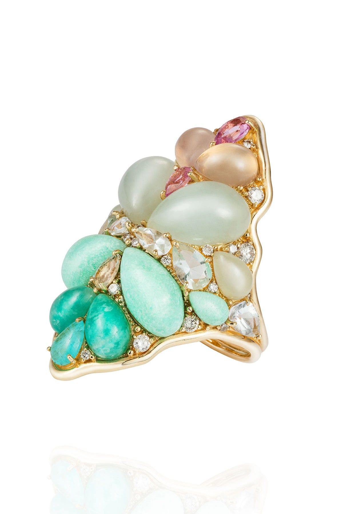 FERNANDO JORGE-Blossom Ring-YELLOW GOLD