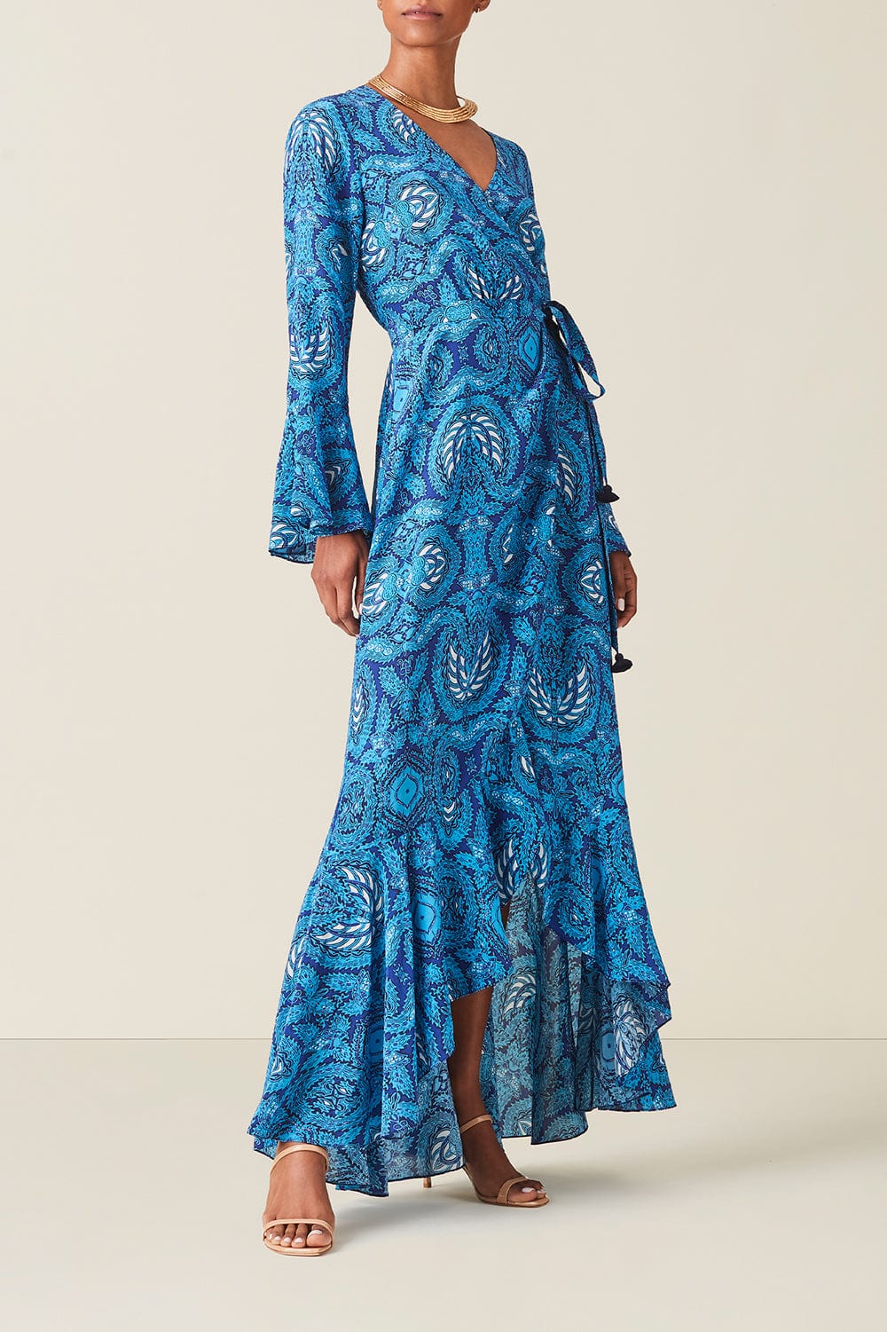 FIGUE-Juliette Wrap Dress-