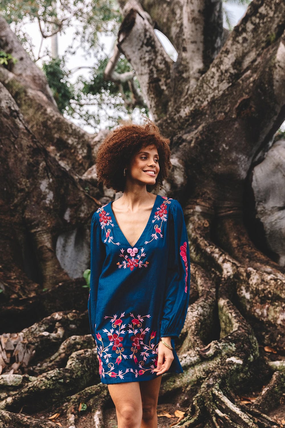 FIGUE-Nara Mini Dress-