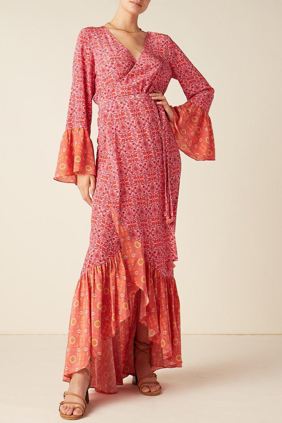 FIGUE-Juliette Wrap Dress-