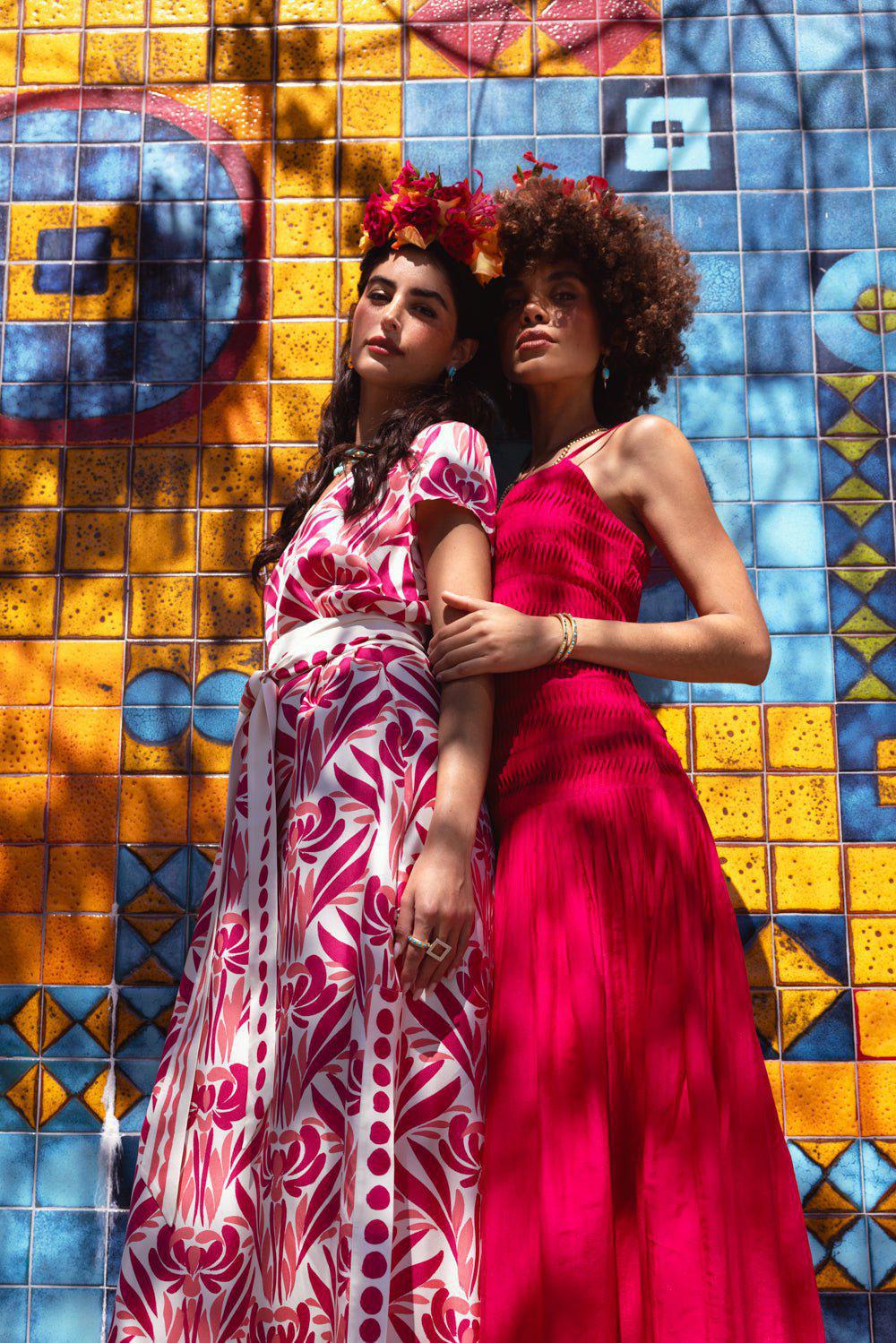 FIGUE-Isola Maxi Dress-