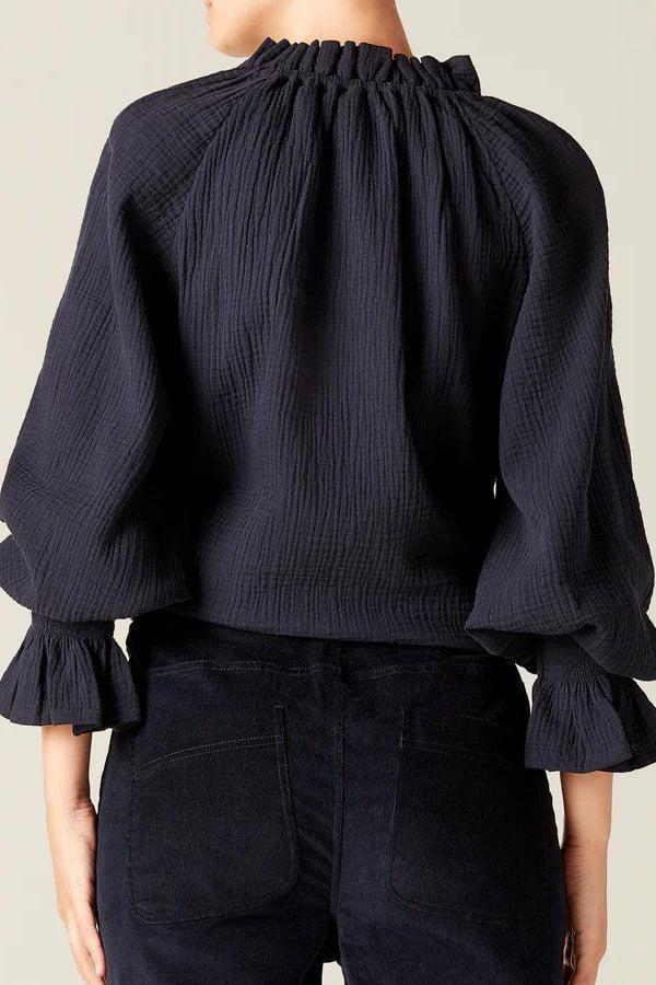 FIGUE-Lianna Top - Midnight Navy-