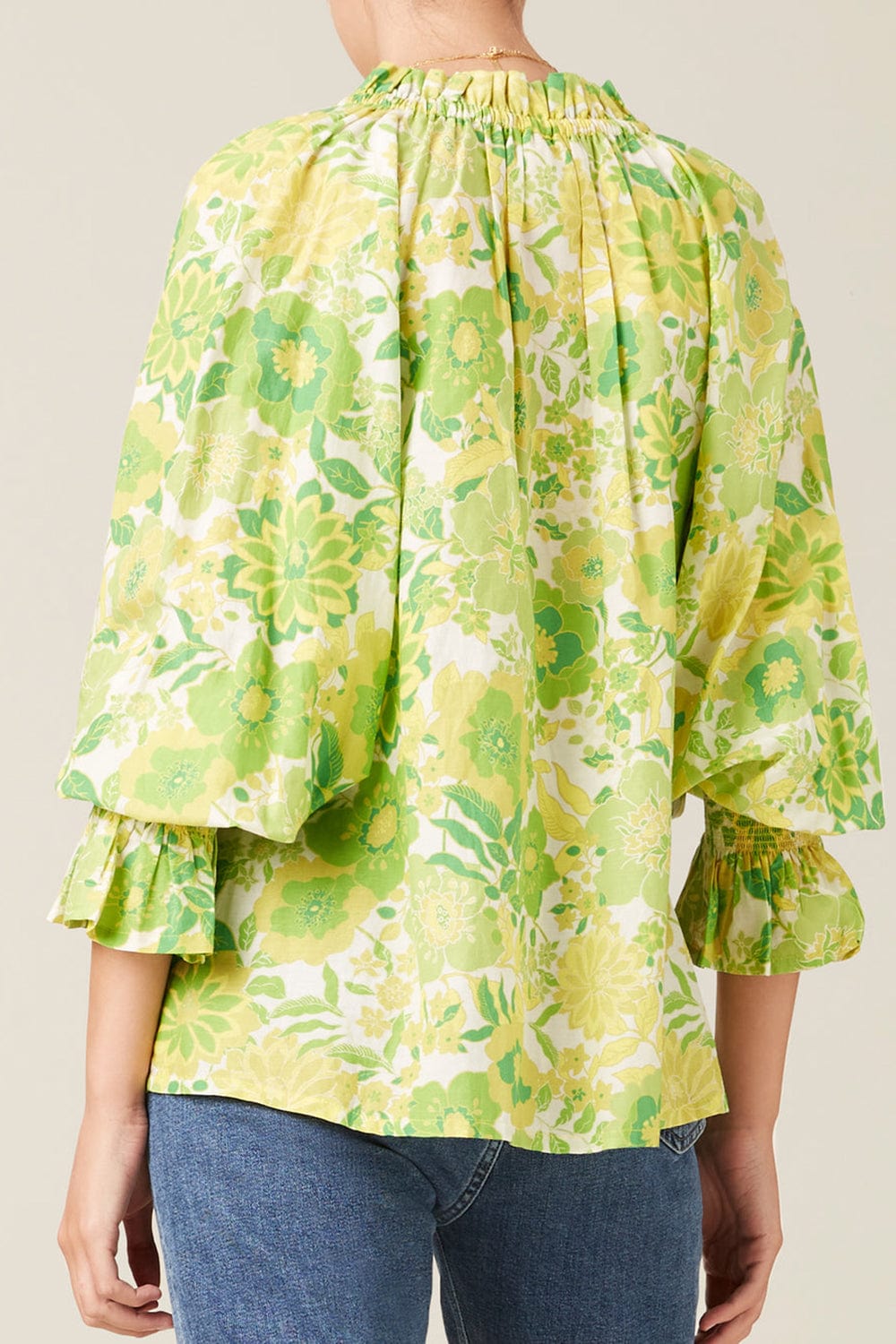 FIGUE-Lianna Top - Retro Lime-