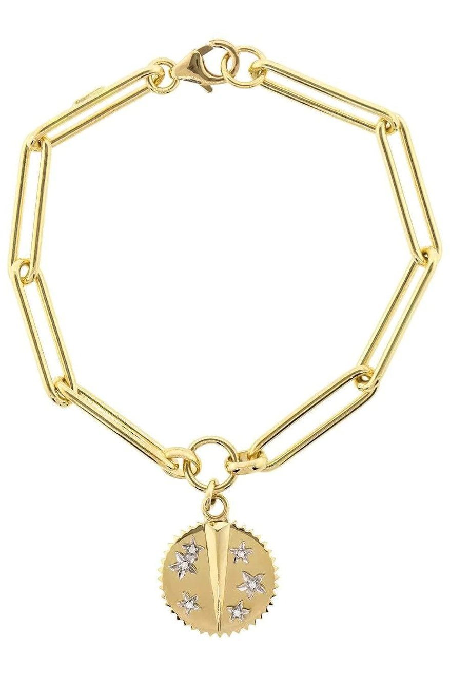 FOUNDRAE-Resilience Extended Clip Bracelet-YELLOW GOLD
