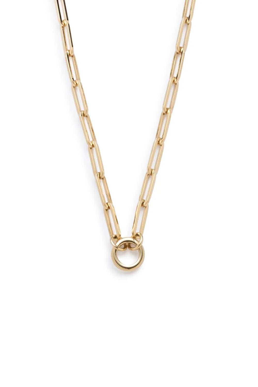 FOUNDRAE-Classic FOB Clip Open Chain-YELLOW GOLD