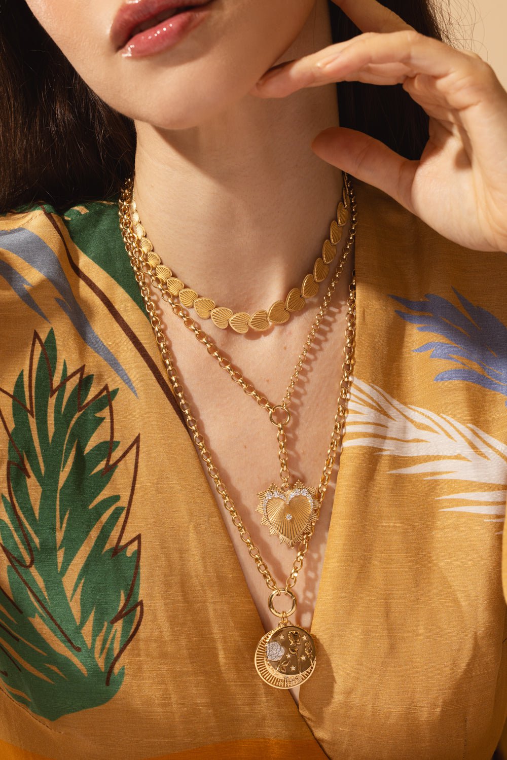 FOUNDRAE-Heavy Open Belcher Chain-YELLOW GOLD