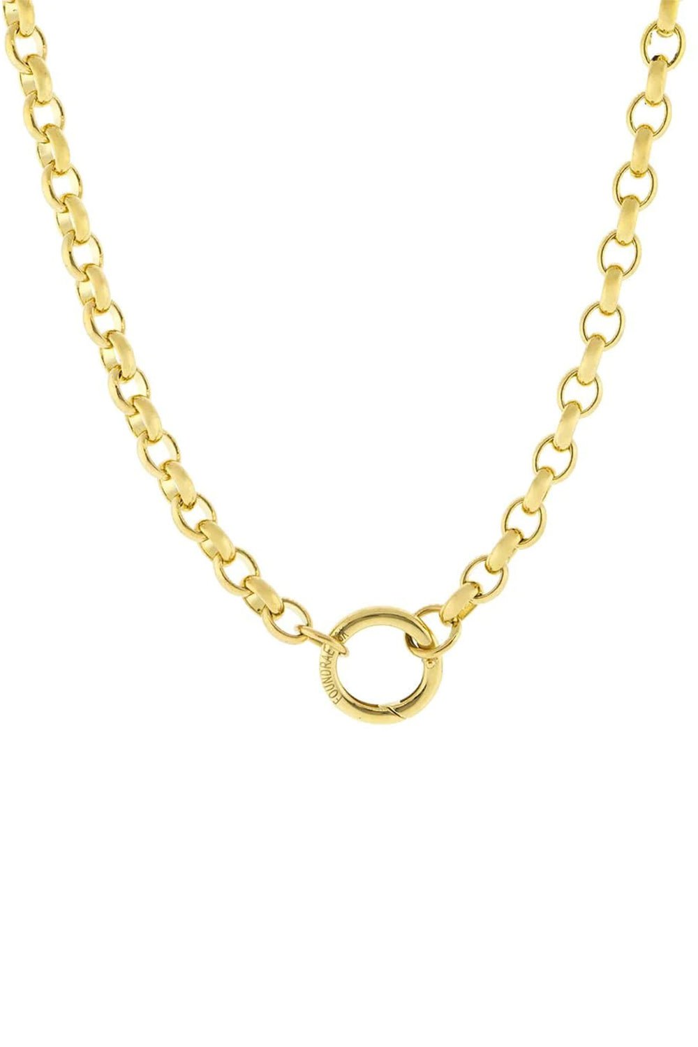 FOUNDRAE-Large Heavy Belcher Chain-YELLOW GOLD