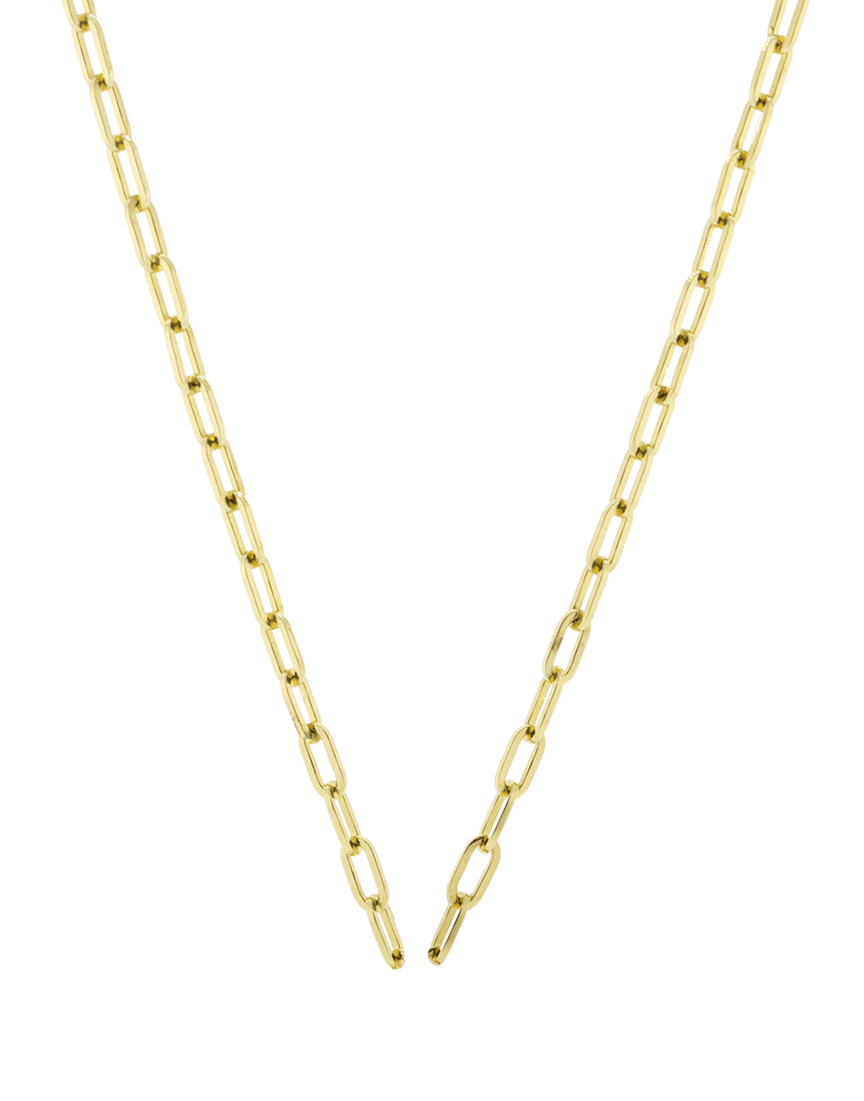 FOUNDRAE-Open Clip Chain-YELLOW GOLD