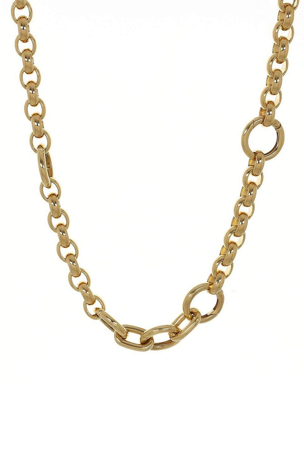 FOUNDRAE-Oversized Belcher Chain-YELLOW GOLD