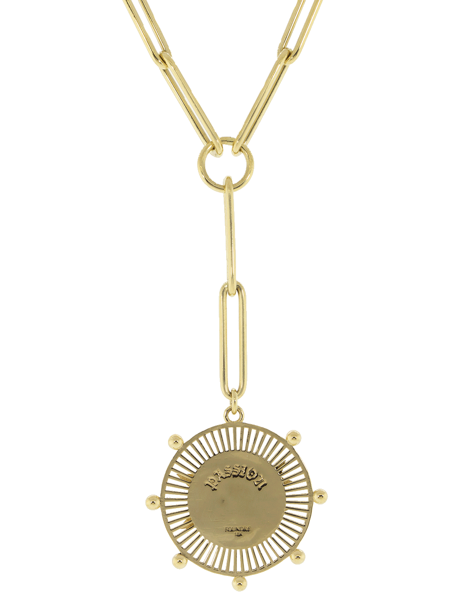 FOUNDRAE-Passion Clip Chain Necklace-YELLOW GOLD
