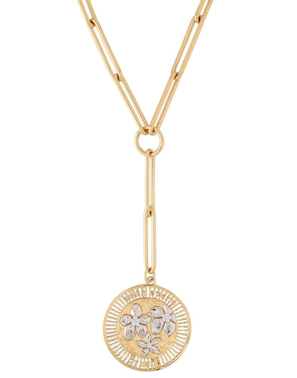 FOUNDRAE-Resilience Clip Chain Necklace-YELLOW GOLD