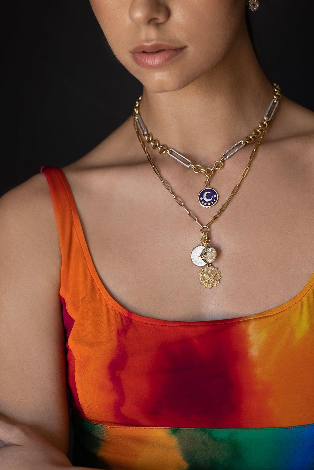 Reverie Classic Fob Clip Extension Chain Necklace | FOUNDRAE