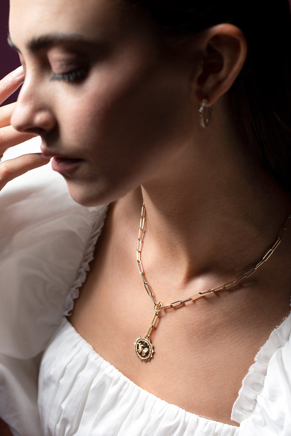 Reverie Classic Fob Clip Extension Chain Necklace | FOUNDRAE