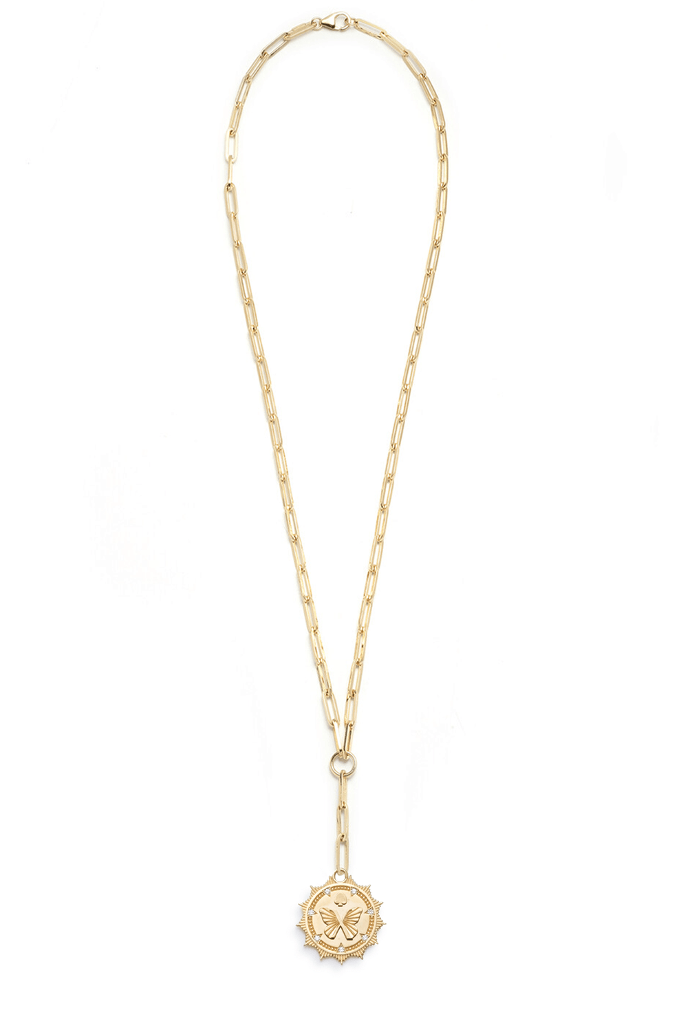 Reverie Classic Fob Clip Extension Chain Necklace | FOUNDRAE