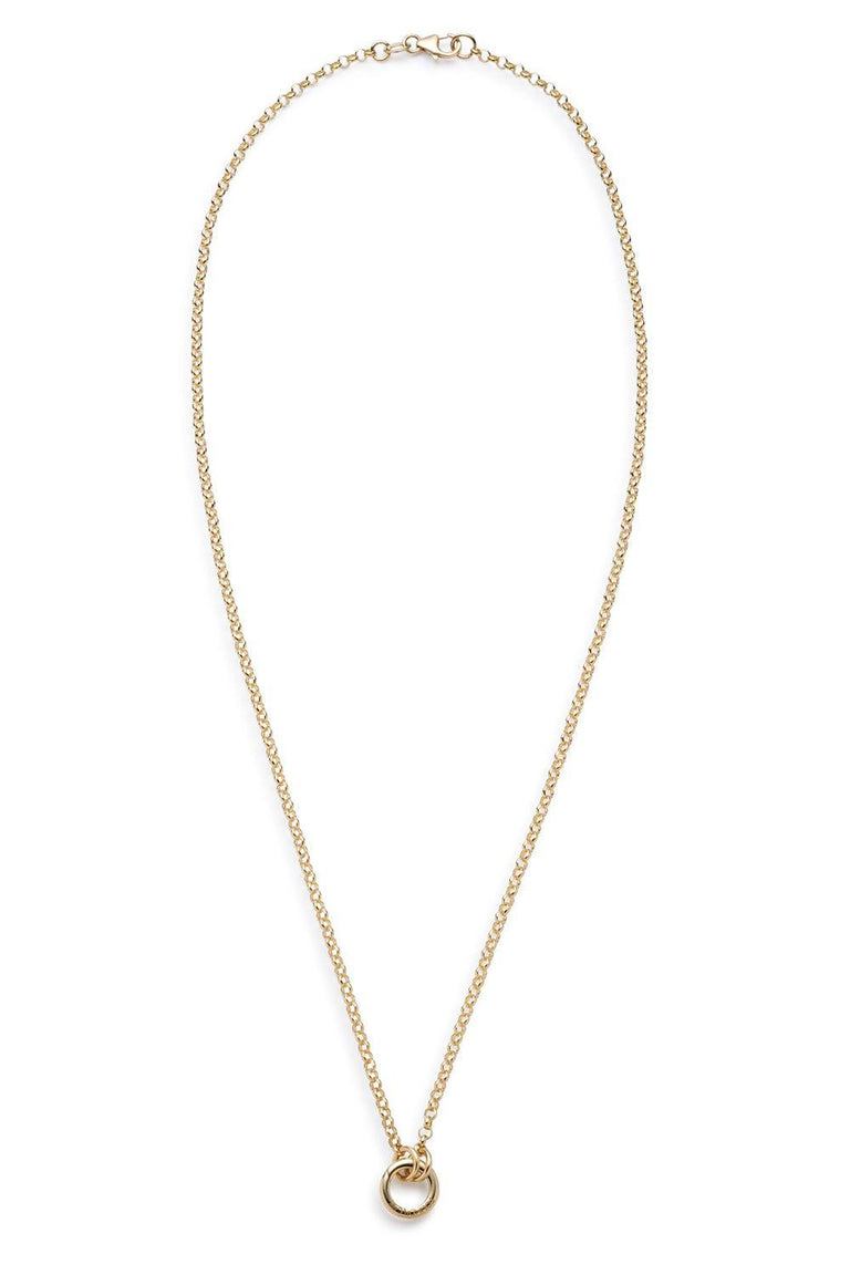 Small Open Belcher Chain Necklace