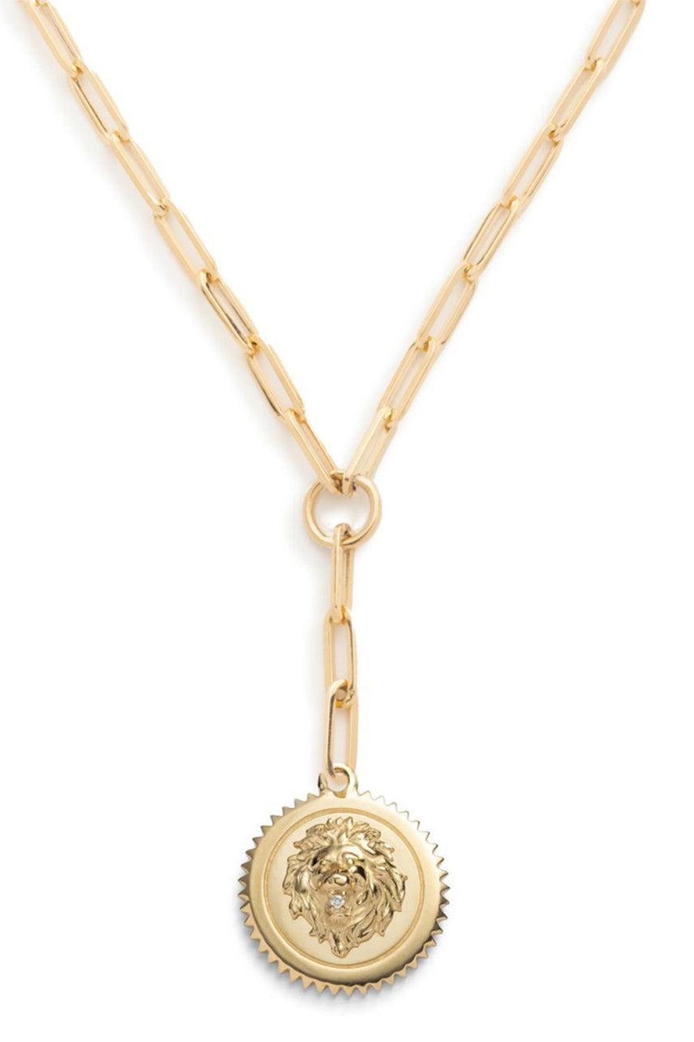 Strength - Classic Fob Clip Extension Chain Necklace-YELLOW GOLD-JEWELRYFINE JEWELNECKLACE O-FOUNDRAE