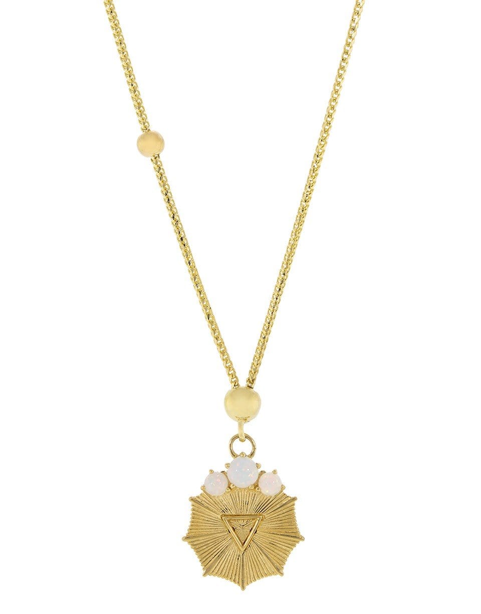 FOUNDRAE-Water Element Dotted Choker-YELLOW GOLD