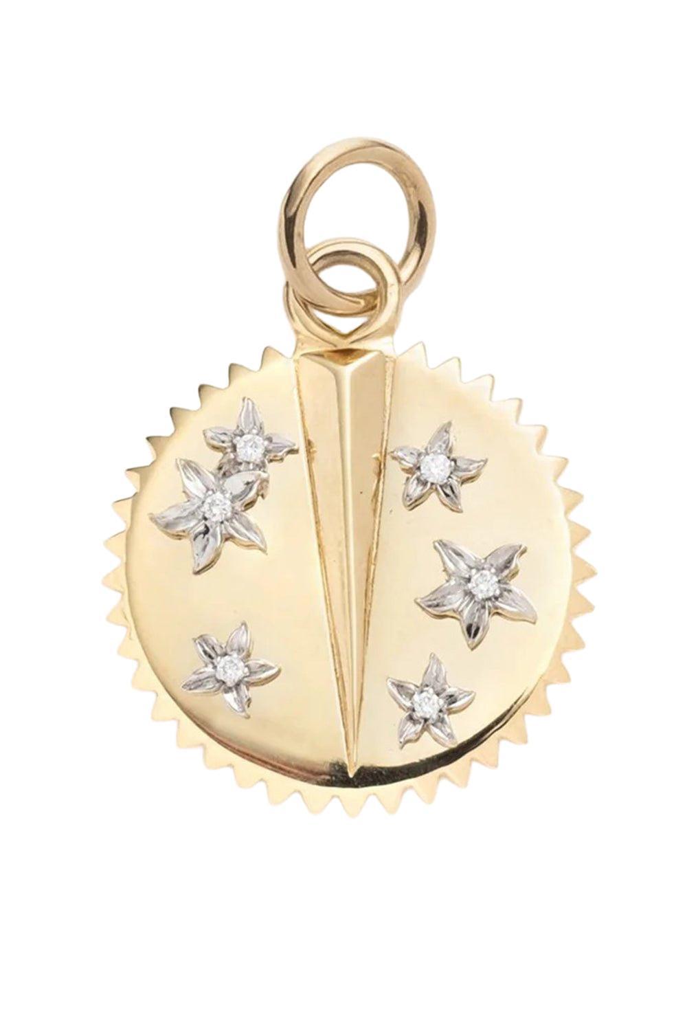 Baby Resilence Medallion-YELLOW GOLD-JEWELRYFINE JEWELPENDANT-FOUNDRAE