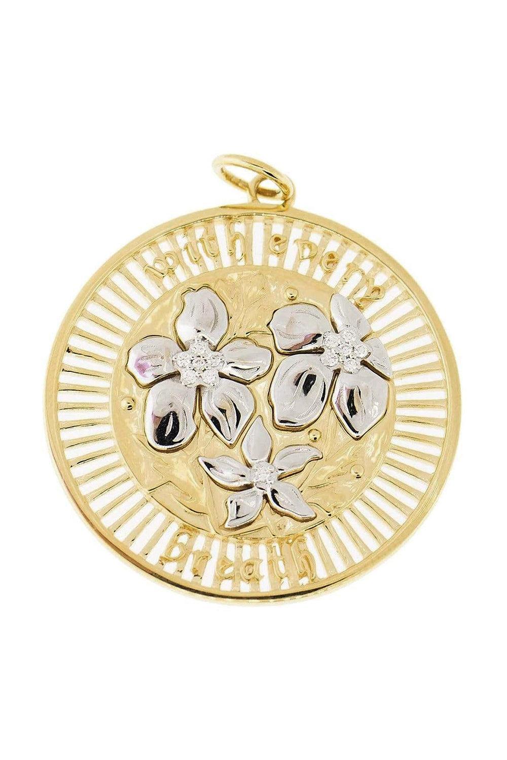 Large Resilience Pendant-YELLOW GOLD-JEWELRYFINE JEWELPENDANT-FOUNDRAE