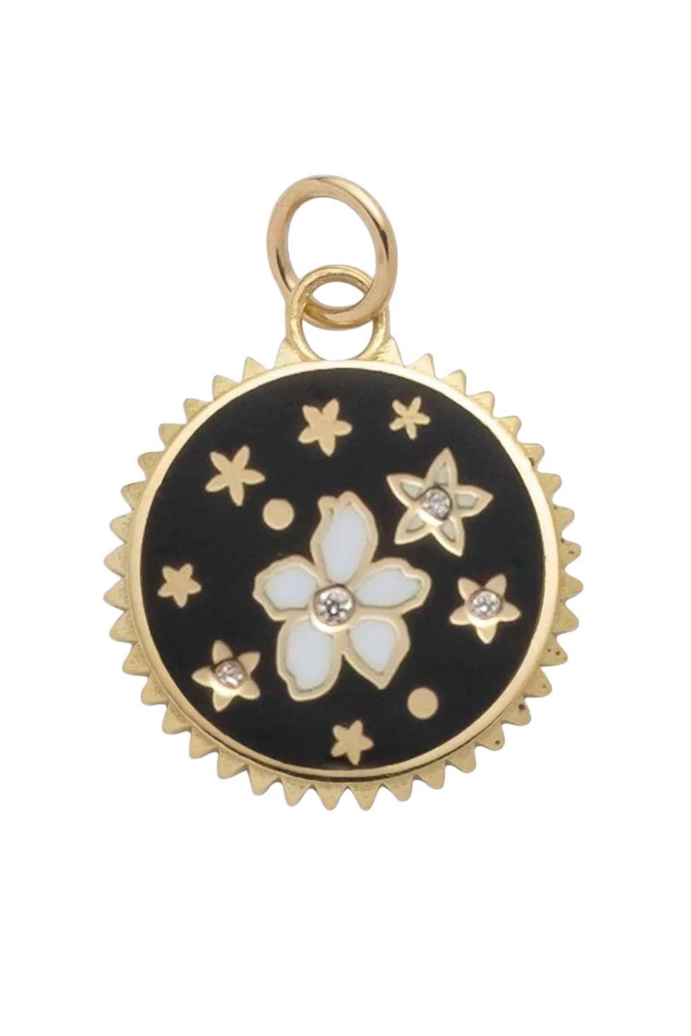 Resilience Flower Pendant 15MM-YELLOW GOLD-JEWELRYFINE JEWELPENDANT-FOUNDRAE