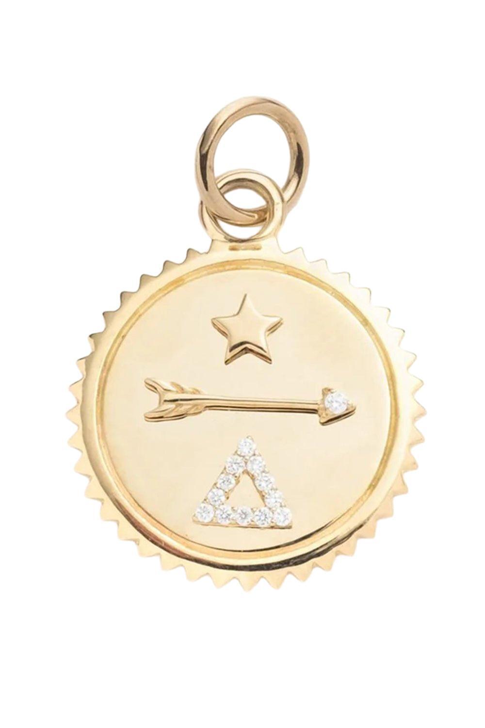 Dream Baby Medallion-YELLOW GOLD-JEWELRYFINE JEWELPENDANT-FOUNDRAE