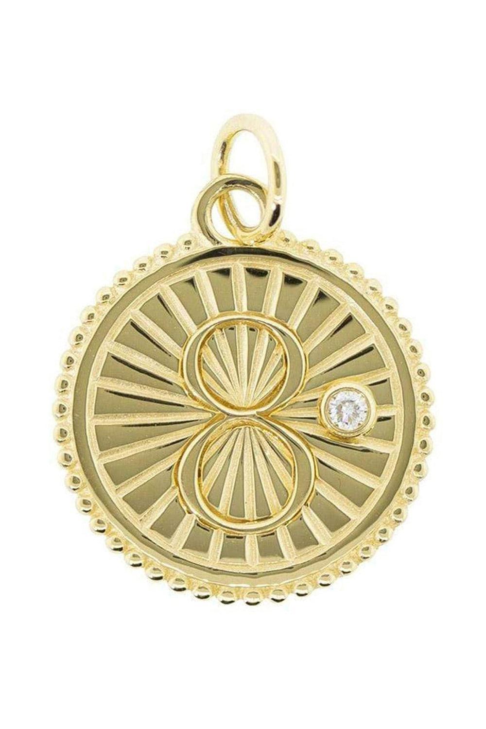Medium Karma Medallion-YELLOW GOLD-JEWELRYFINE JEWELPENDANT-FOUNDRAE