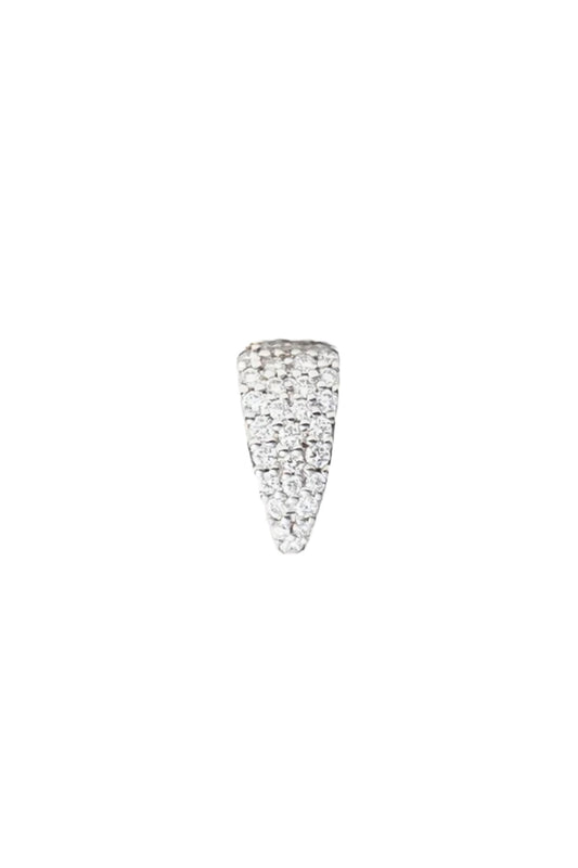 Pave Diamond Small Bail Link-WHITE GOLD-JEWELRYFINE JEWELPENDANT-FOUNDRAE